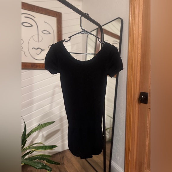 Y2K Vintage Betsey Johnson Marilyn Monroe Black Knit Romper - Picture 6 of 9